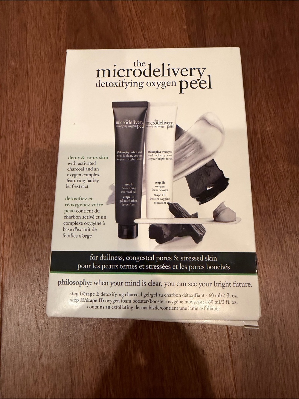 Philosophy Microdelivery Detoxifying Oxygen Peel - White & Black